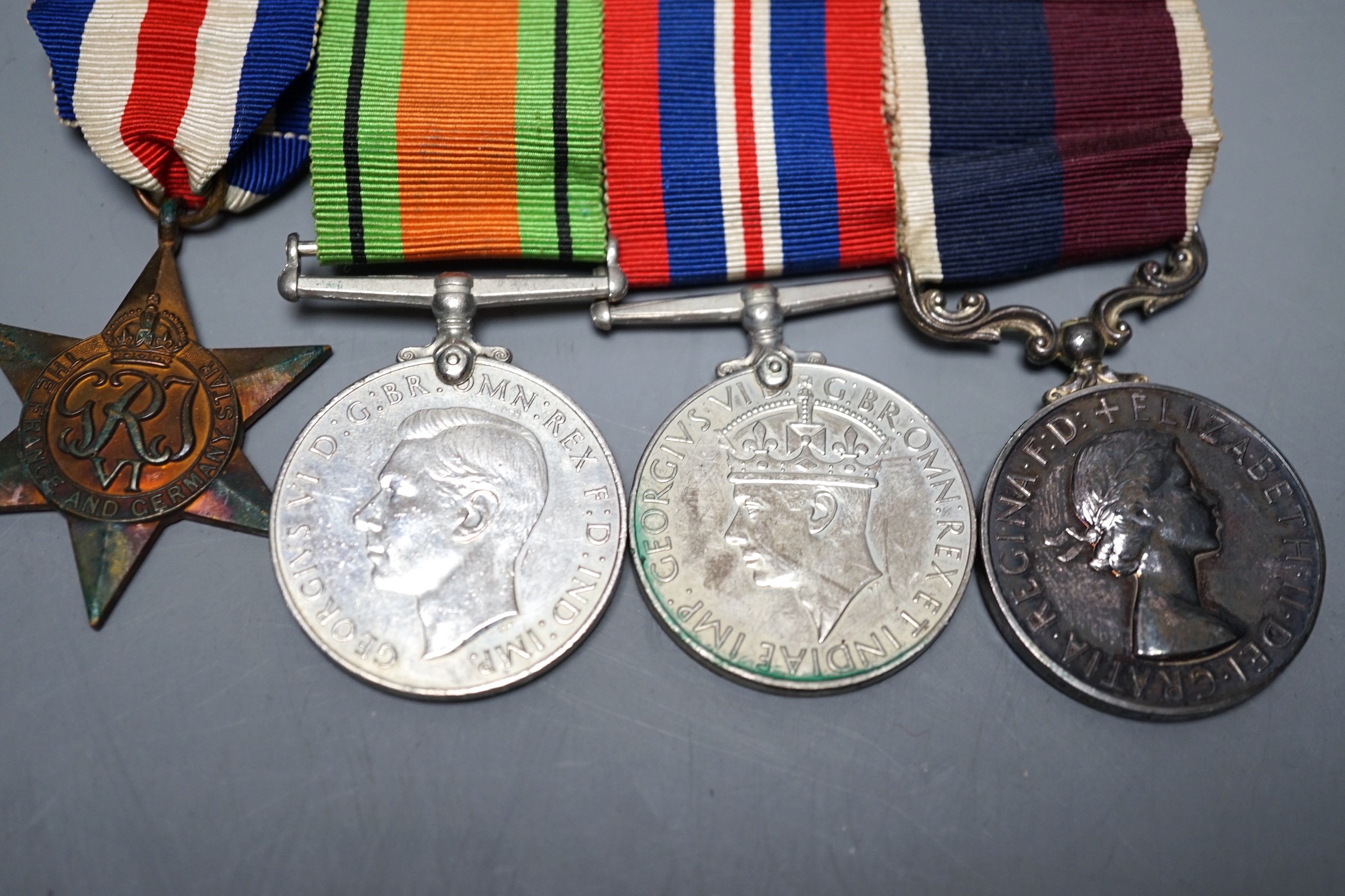 A WWII RAF medal group including Long Service